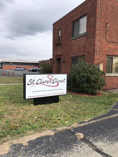 St. Clare's Closet Monument Sign Photo